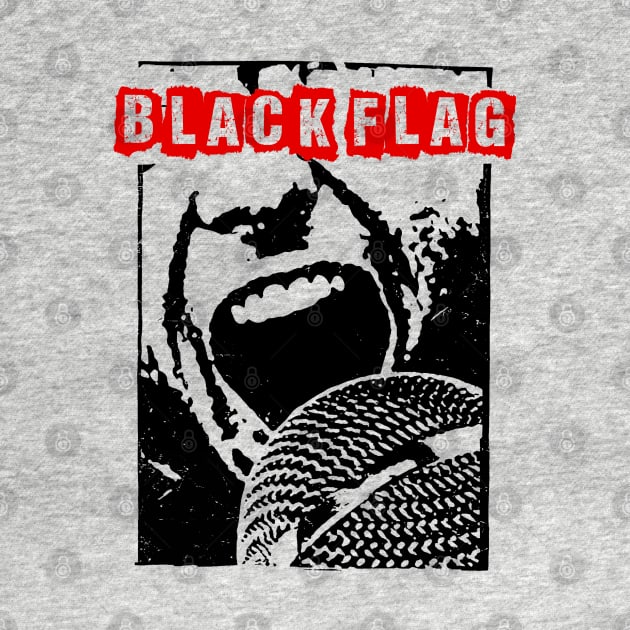 black flag ll rock and scream by pixel agency